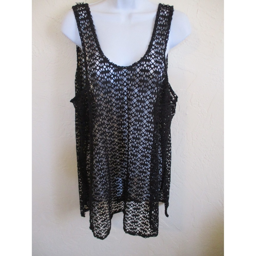 One Size Lace Beach Coverup No Tags